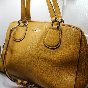 Coach Mustard Yellow Vintage Crossbody